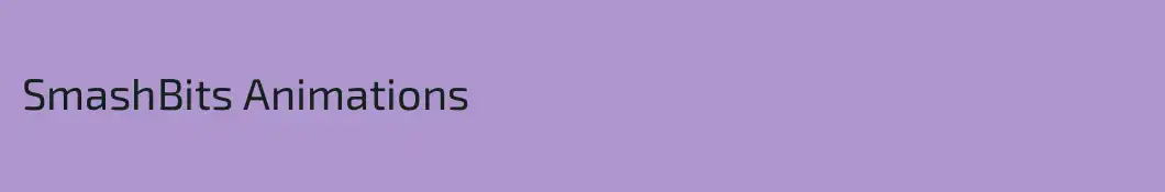 SmashBits Animations